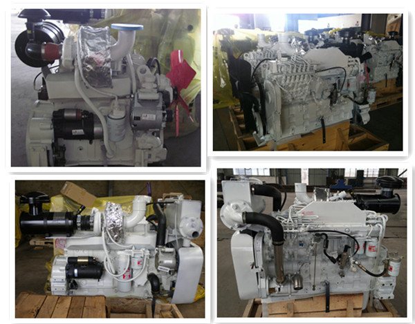 Λευκό 4 μηχανή diesel κυλίνδρων 4 κτύπημα με την αντλία θαλάσσιου νερού/τον ανταλλάκτη θερμότητας