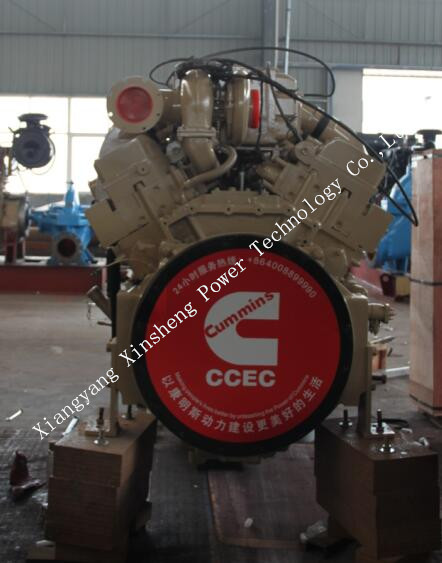 Μηχανή diesel CCEC Cummins Turbocharged KTA38-P980 για τα μηχανήματα κατασκευής, υδραντλία