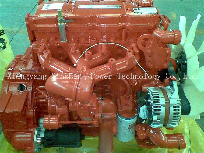 4 μηχανή μηχανών diesel Cummings κυλίνδρων για τη μετατόπιση 140HP 103KW φορτηγών 4.5L